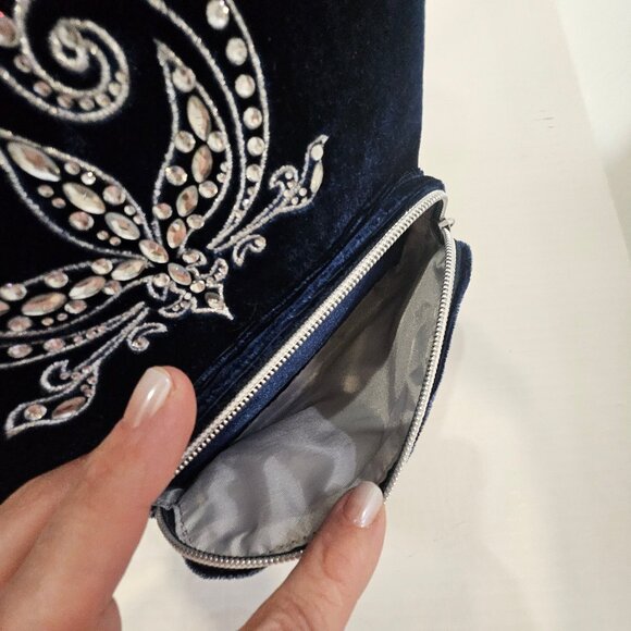 Disney Frozen The Musical Mini Backpack Blue Velvet - Picture 8 of 12